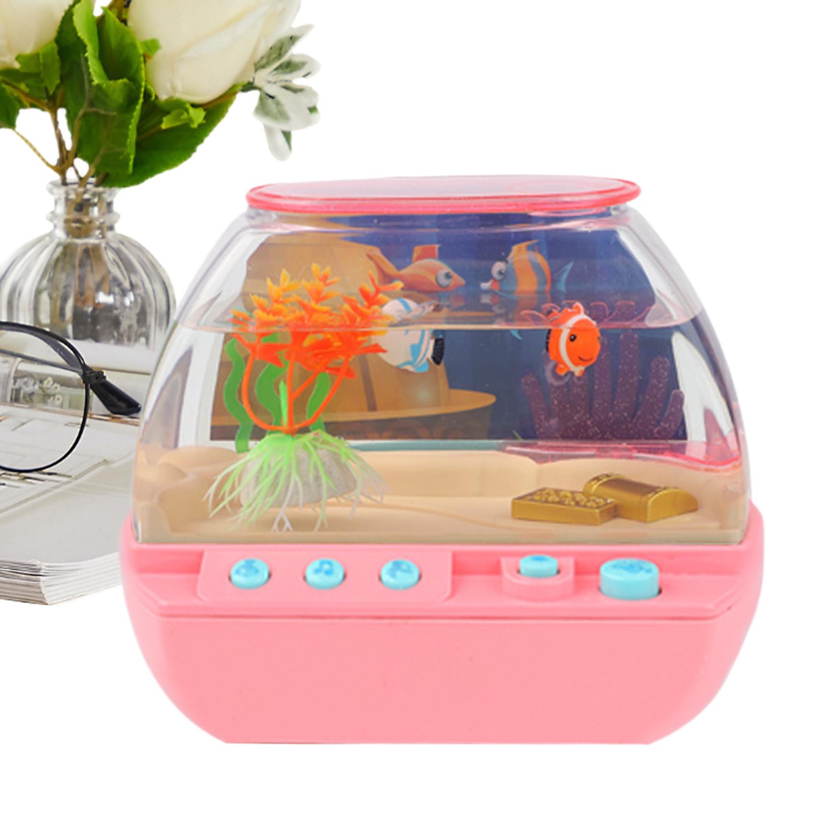 Lighting Decor - Toy Fish Tank Home Decoration With