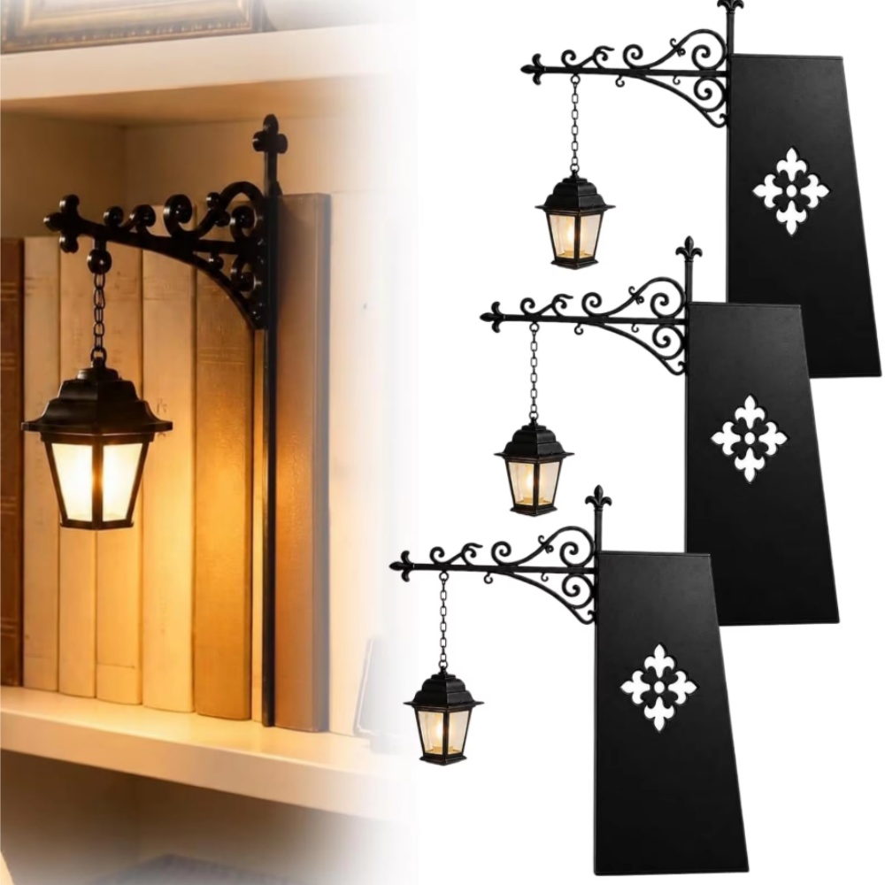 Lighting Decor - Library Lantern Decorative Bookshelf Lighting Retro