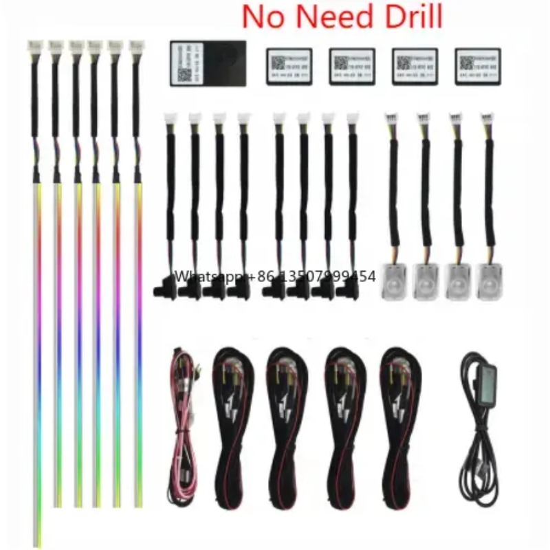 Lighting Decor - A80 64-Color LED Ambient Light Acrylic