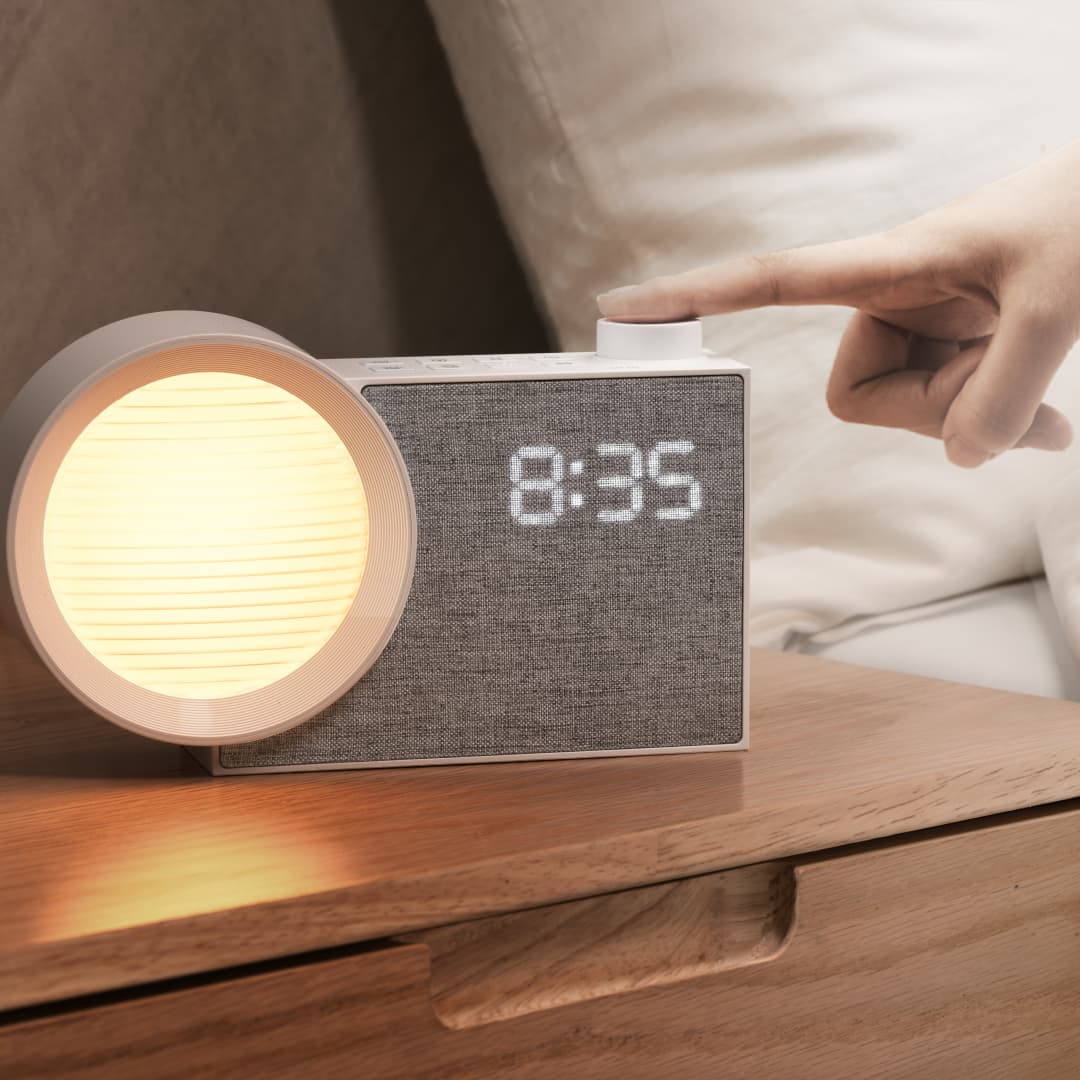 Decor Lighting Lamps - WILIT LED Night Light Alarm Clock