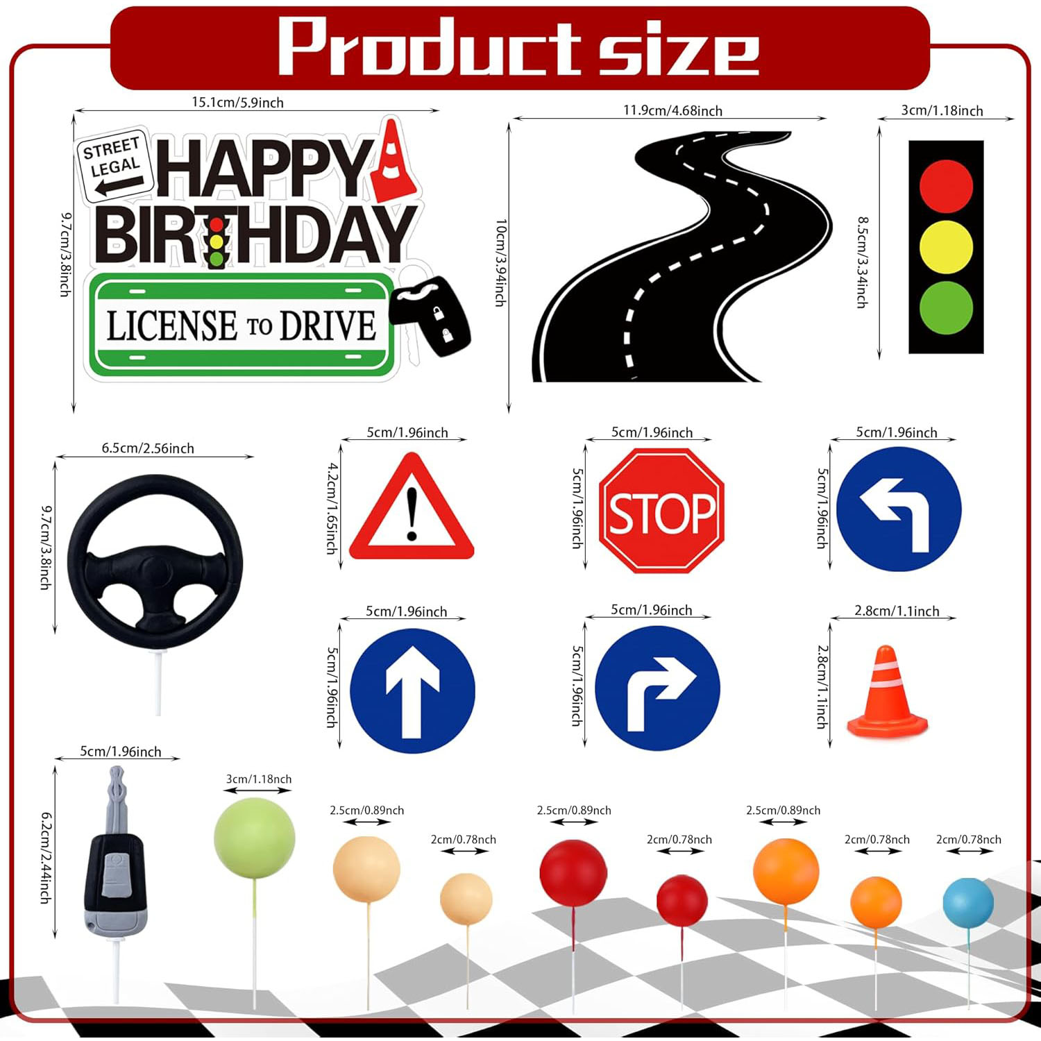 Driver License Cake Topper New - Lighting Mcqueen Birthday Decor review and price