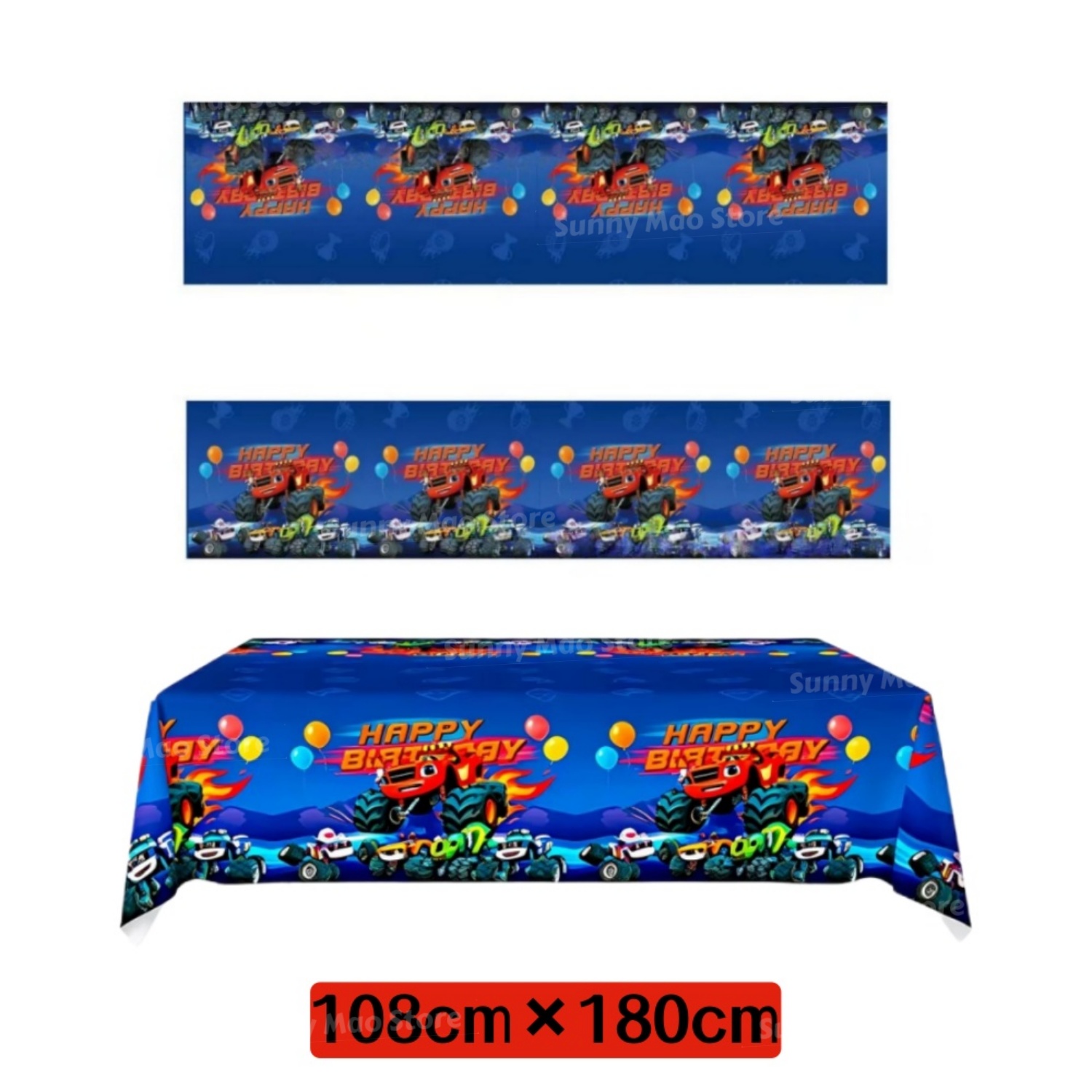 Blaze Monster Birthday Party S - Lighting Mcqueen Birthday Decor review and price