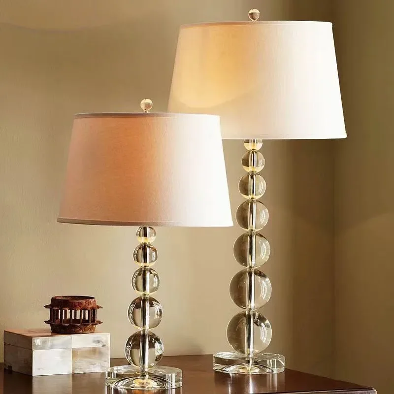 Modern Luxury Crystal Desk Lam - Lighting Room Decor Photo review and price