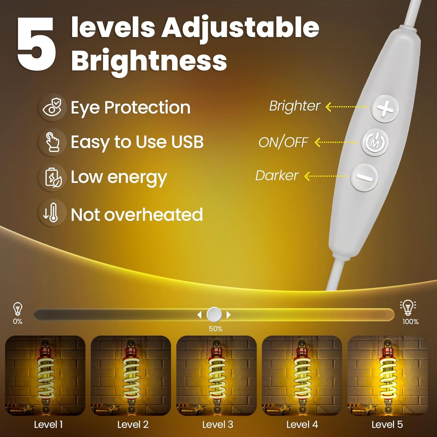 Shock Absorber LED Neon Light  - Garage Lighting Decor review and price