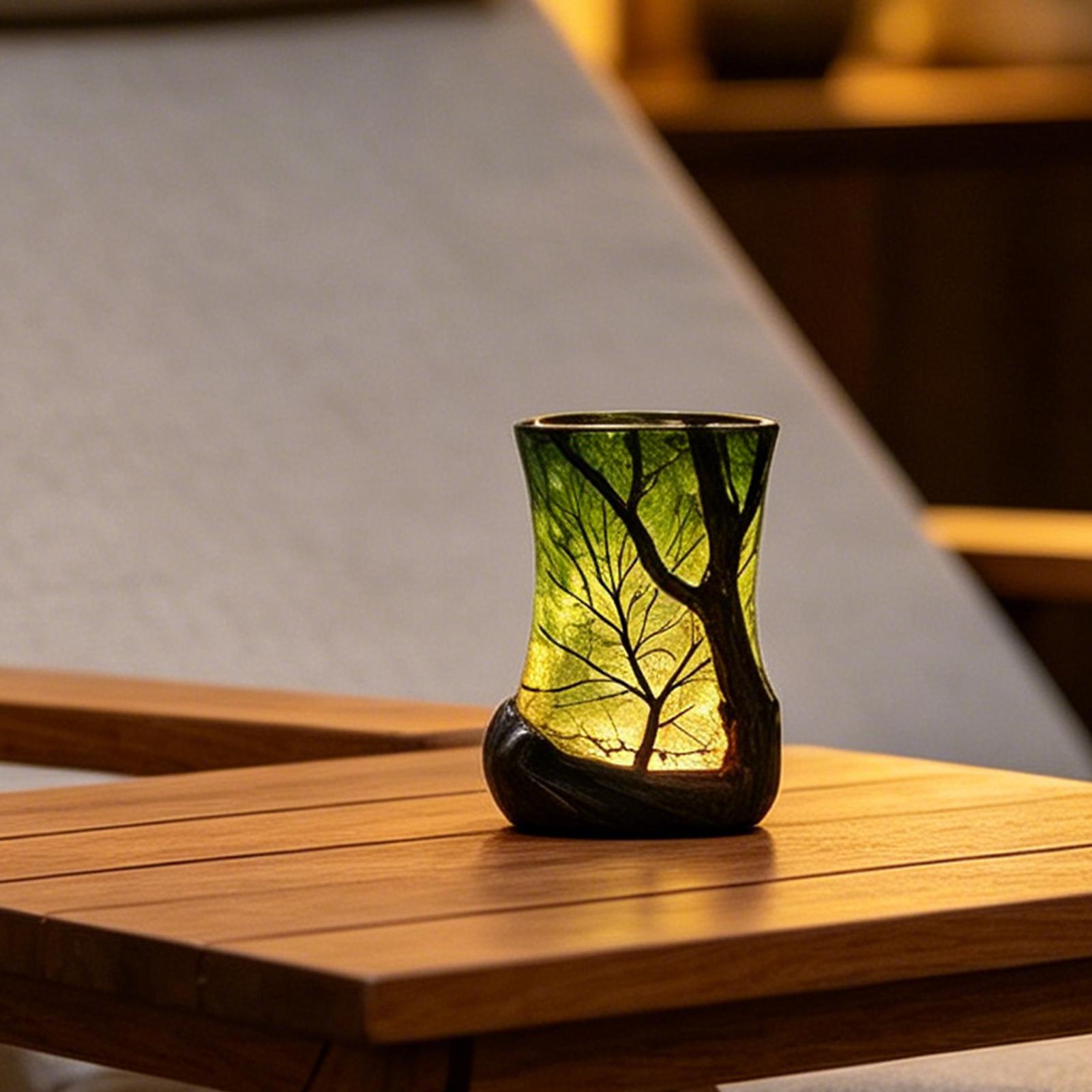 Bedside Table Lamp Forest Nigh - Lighting Decor review and price