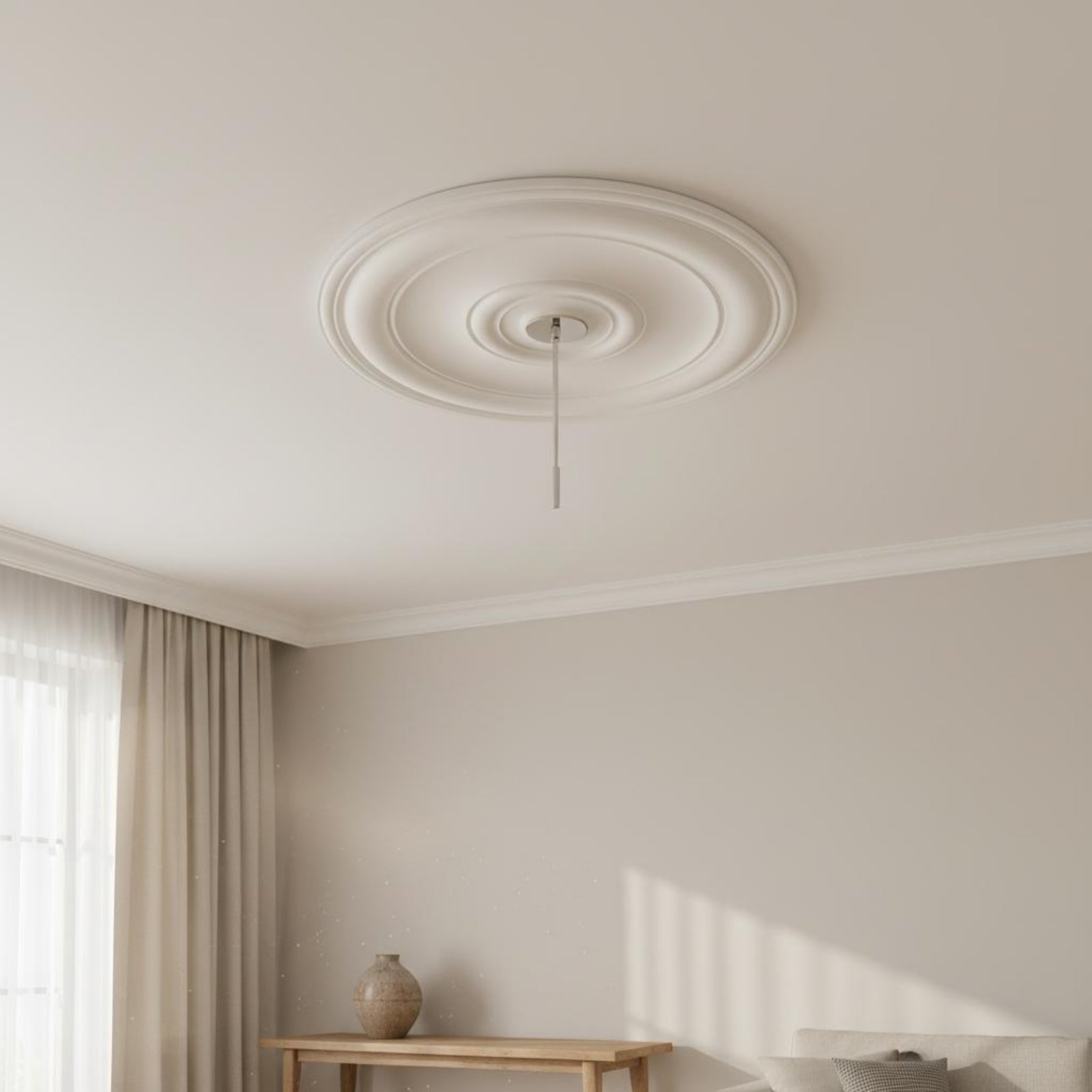 Round Ceiling Medallion Europe - Lighting Decor review and price