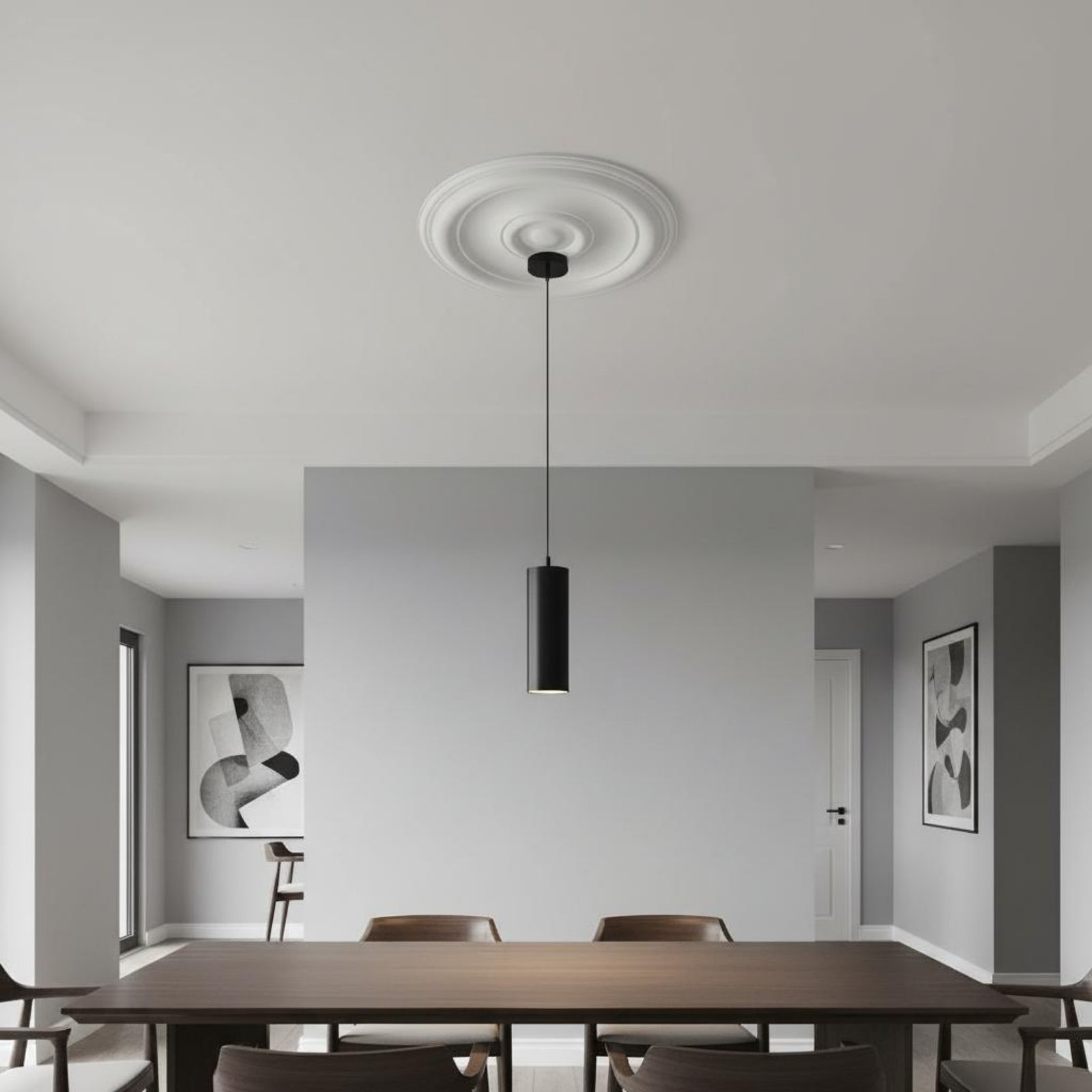 Round Ceiling Medallion Europe - Lighting Decor review and price