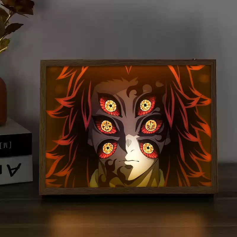 Demon Slayer Action Figures Li - Lighting Room Decor Photo review and price