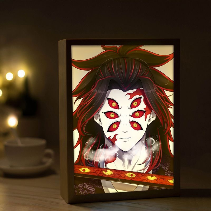 Demon Slayer Action Figures Li - Lighting Room Decor Photo review and price