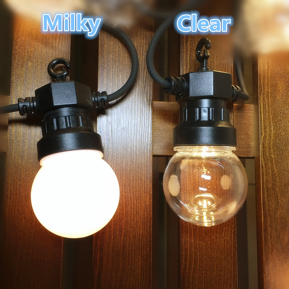 Outdoor Globe LED Clear Ball S - Outdoor Lighting Wedding Decor review and price