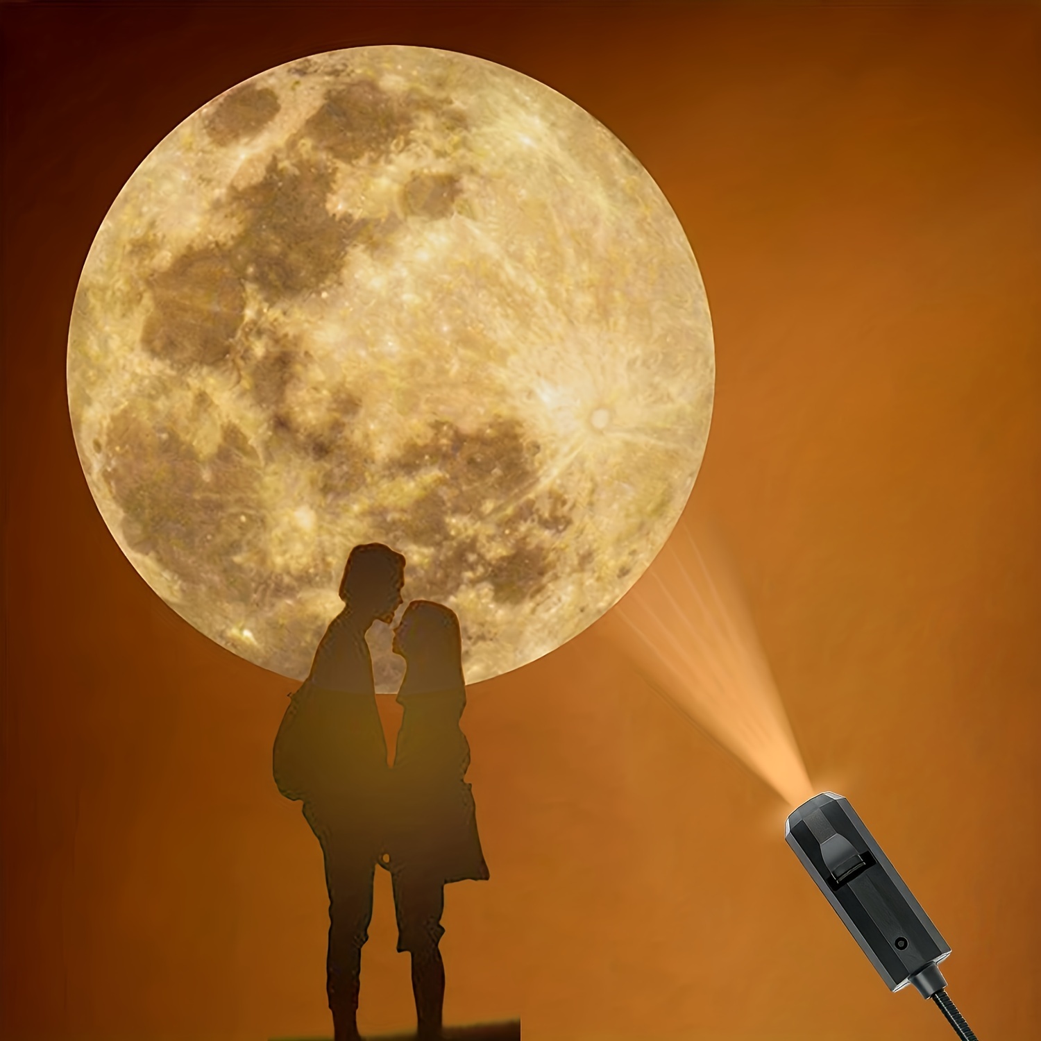 Moon Earth Projector Light USB - Lighting Room Decor Photo review and price