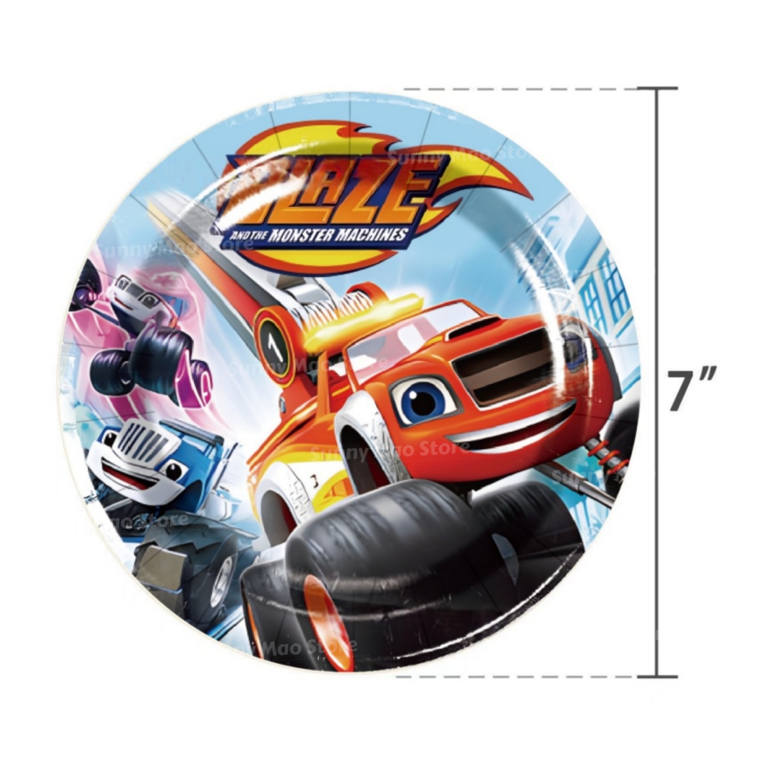 Blaze Monster Birthday Decorat - Lighting Mcqueen Birthday Decor review and price