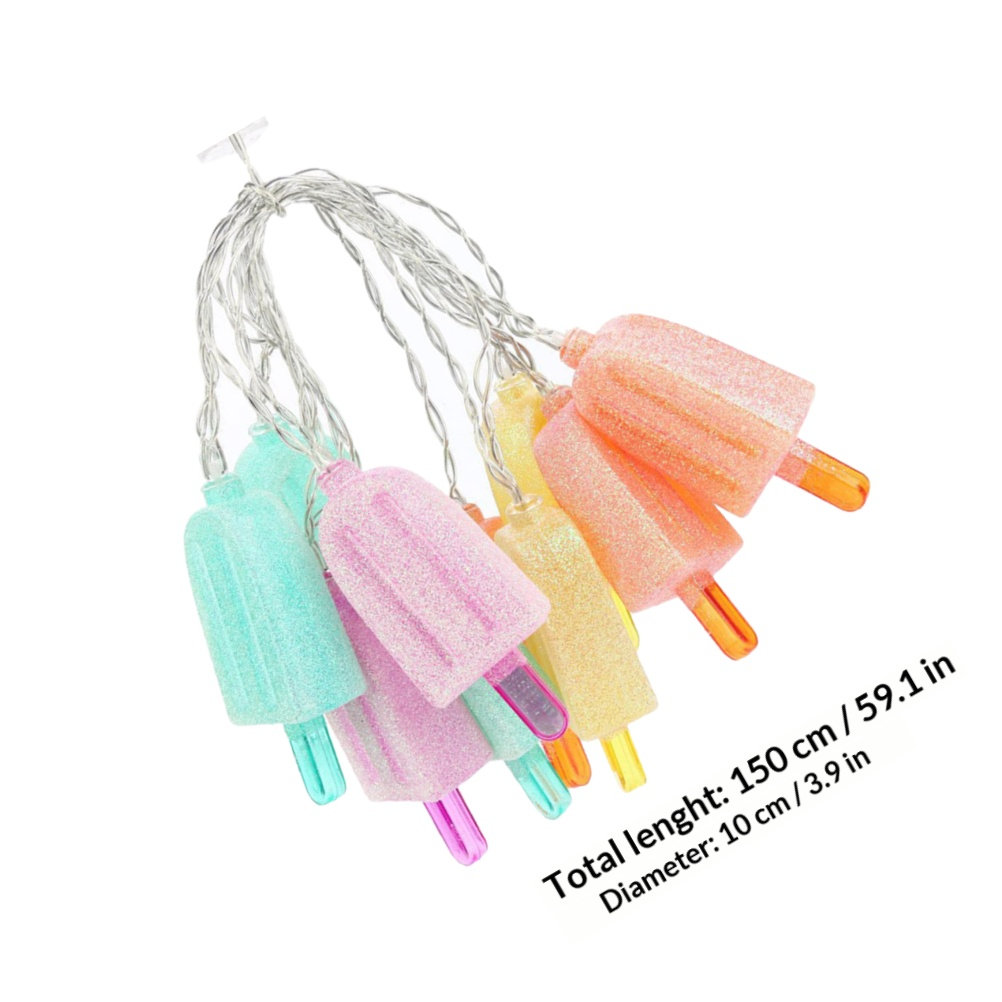 Ice Cream Lights String Light  - Lighting Room Decor Photo review and price