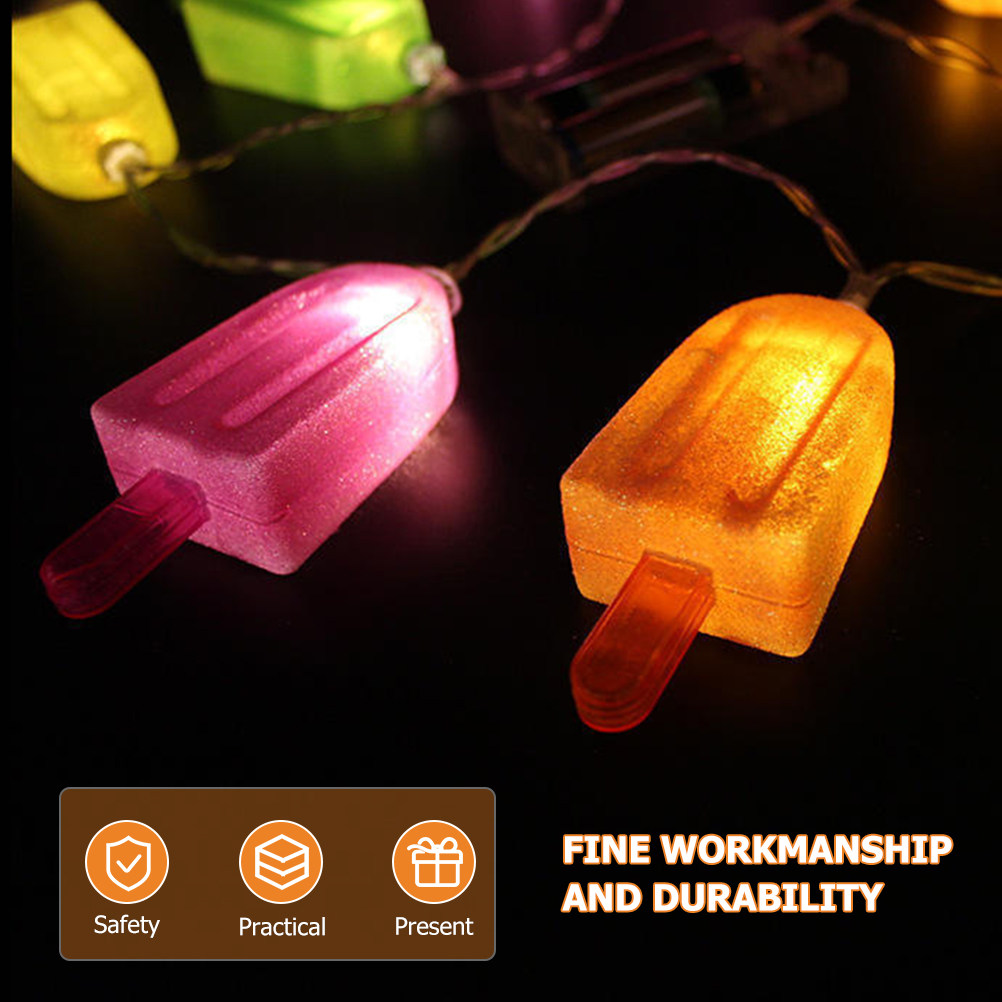 Ice Cream Lights String Light  - Lighting Room Decor Photo review and price