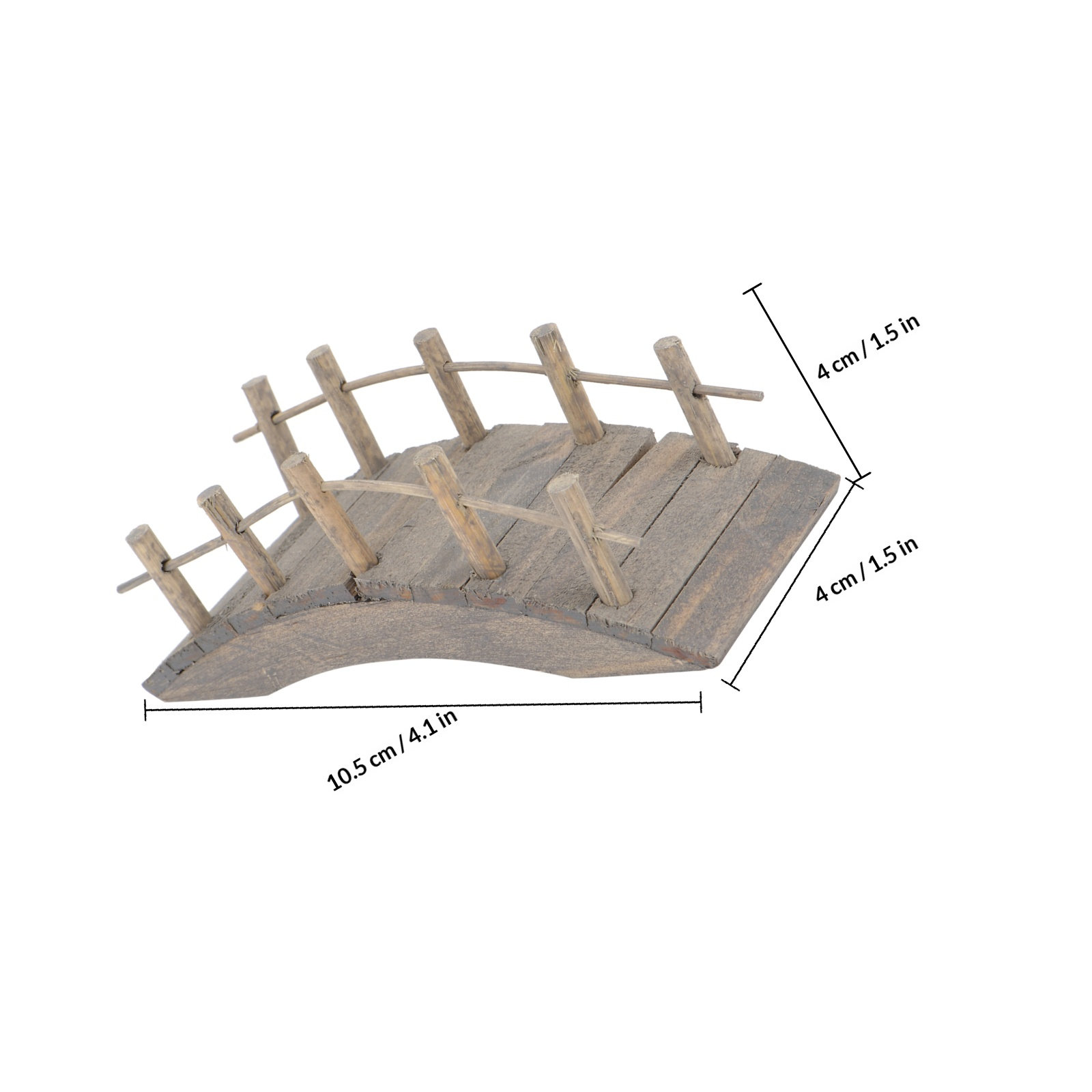 1Pcs Mini Wooden Arch Bridge L - Lighting Decor Woodbridge review and price