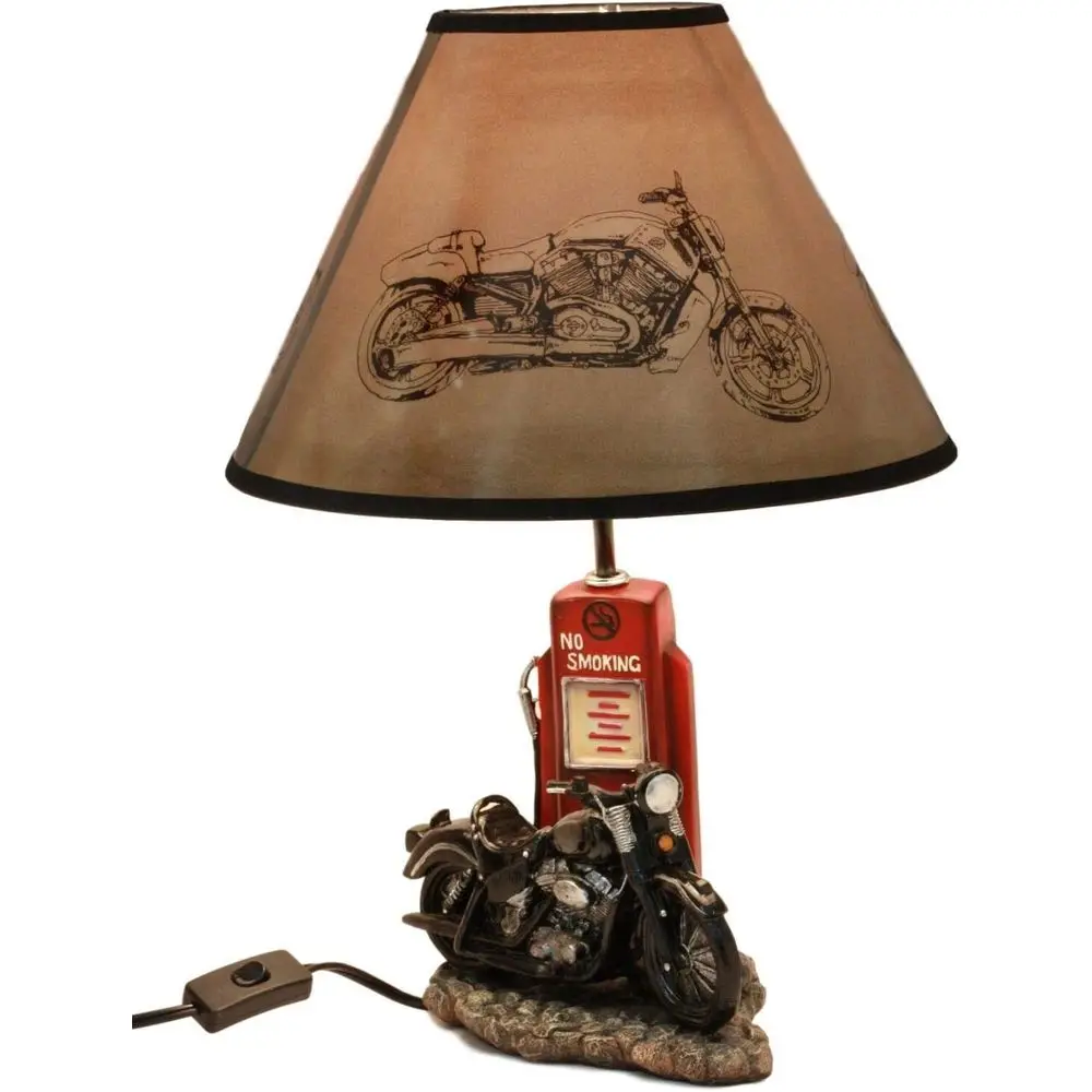 Vintage Retro Black Motorcycle - Decor Lighting Lamps review and price