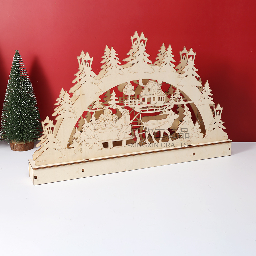 Cross-Border Wooden Crafts LED - Lighting Decor Woodbridge review and price