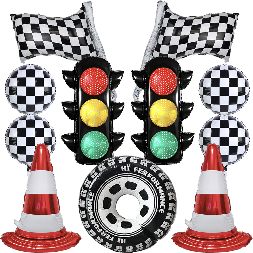 Race Car Birthday Party Decora - Lighting Mcqueen Birthday Decor review and price