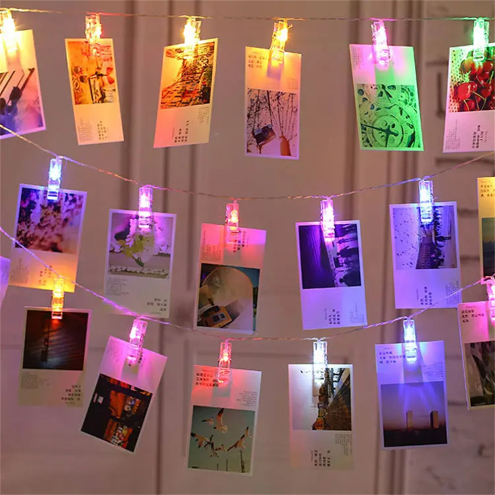 3M LED String Fairy Lights Pho - Lighting Room Decor Photo review and price